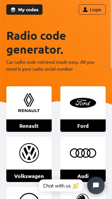 Radio Code Generator Renault & | Indus Appstore | Screenshot