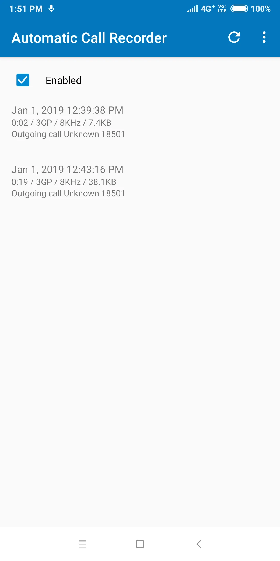 Automatic Call Recorder | Indus Appstore | Screenshot