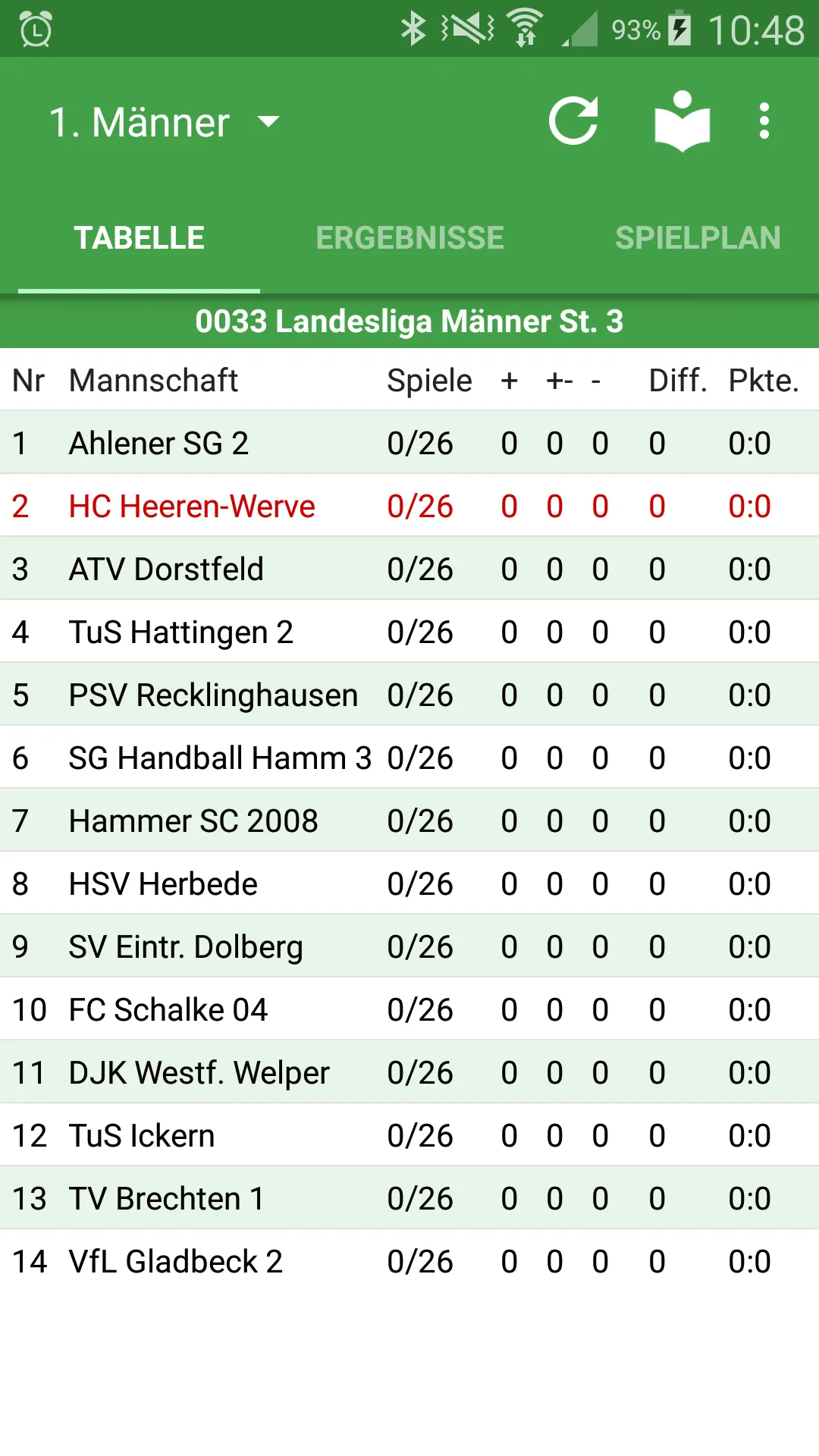 HC Heeren-Werve | Indus Appstore | Screenshot