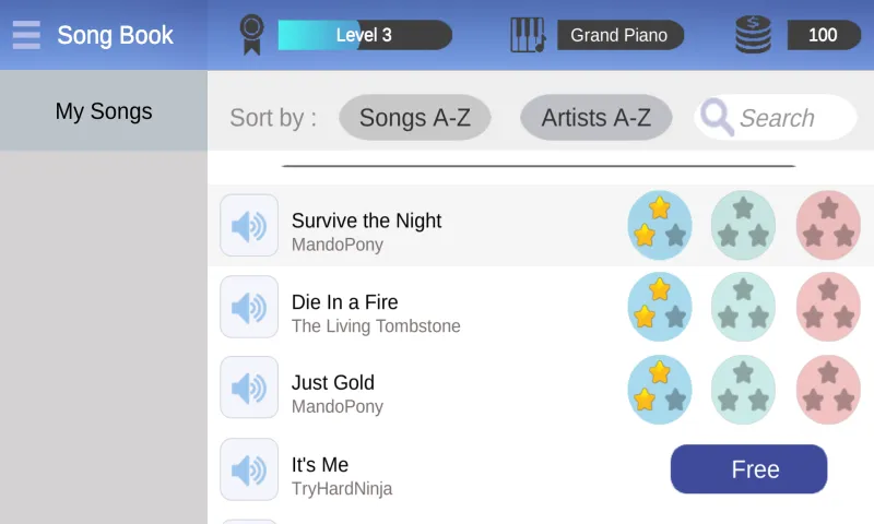 Magic Piano Survive the Night | Indus Appstore | Screenshot