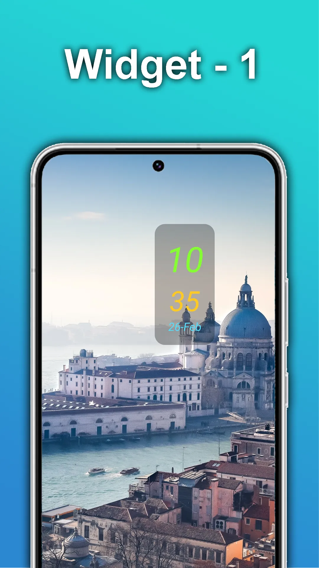 Digital Clock Widget | Indus Appstore | Screenshot