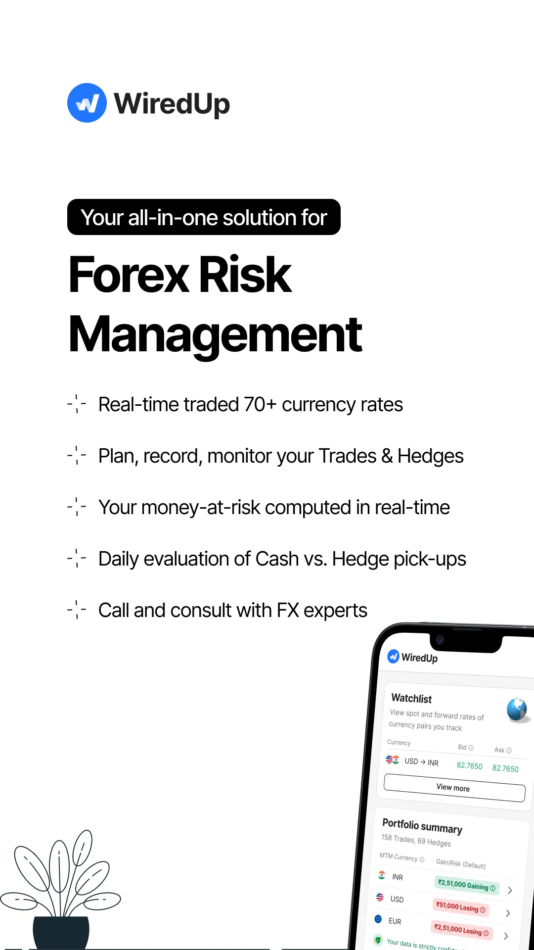 WiredUp: Forex Risk Management | Indus Appstore | Screenshot