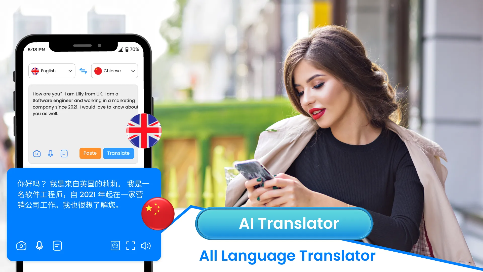 Ai translate, Chat translator | Indus Appstore | Screenshot