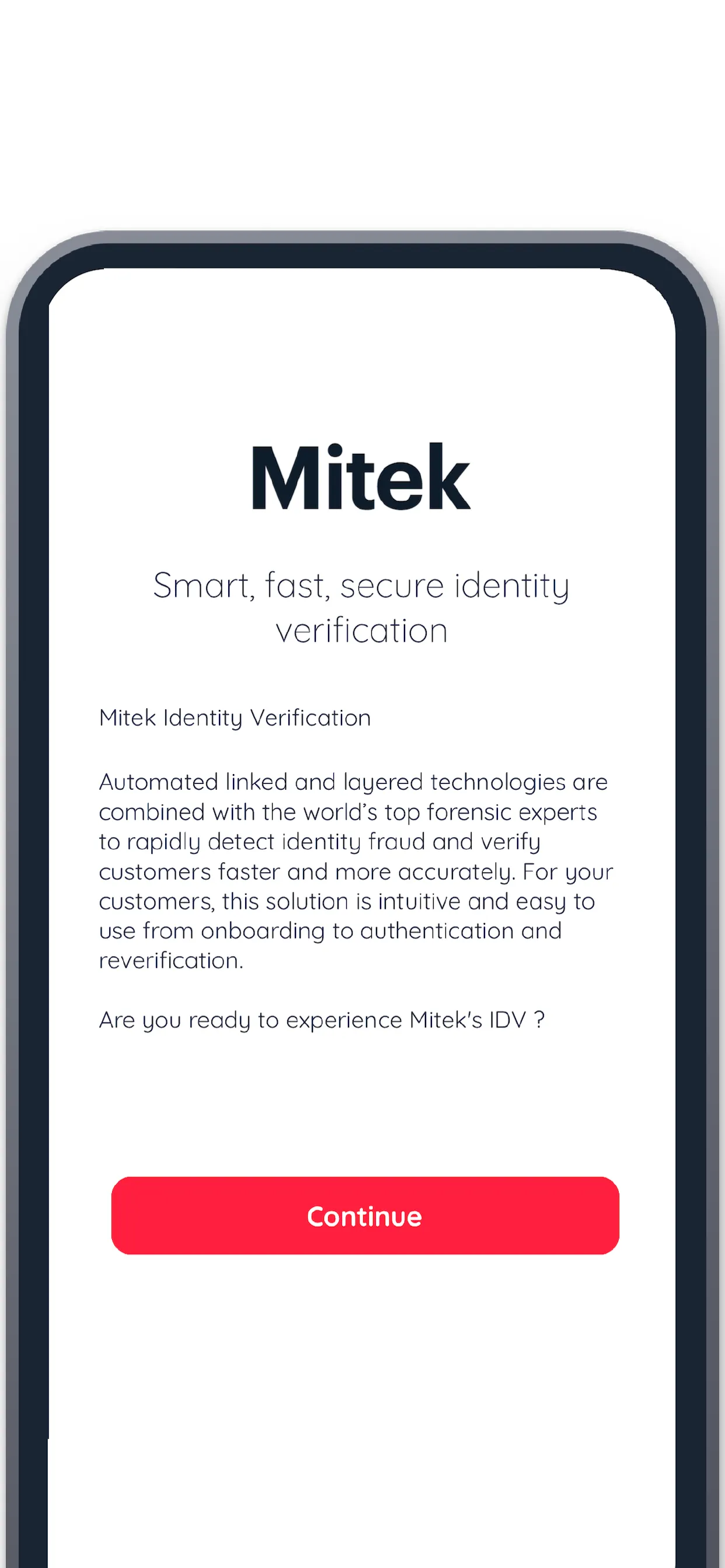 Mitek Mobile Verify | Indus Appstore | Screenshot