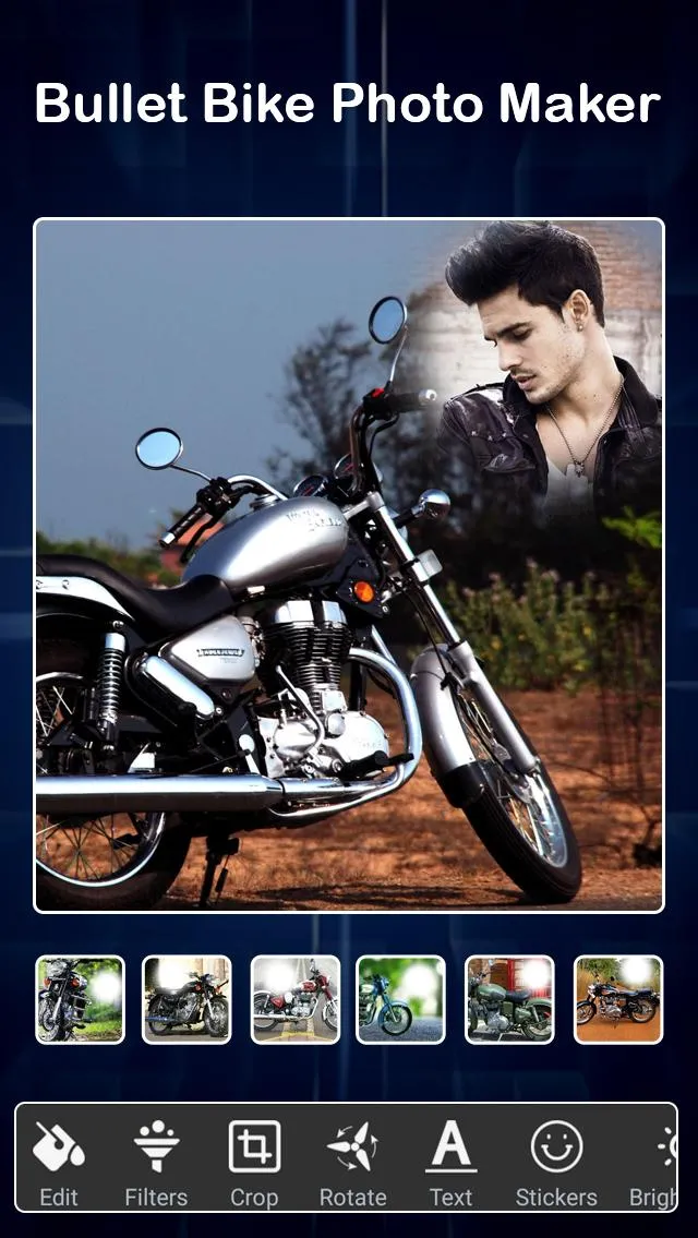 Bullet Bike Photo Editor | Indus Appstore | Screenshot