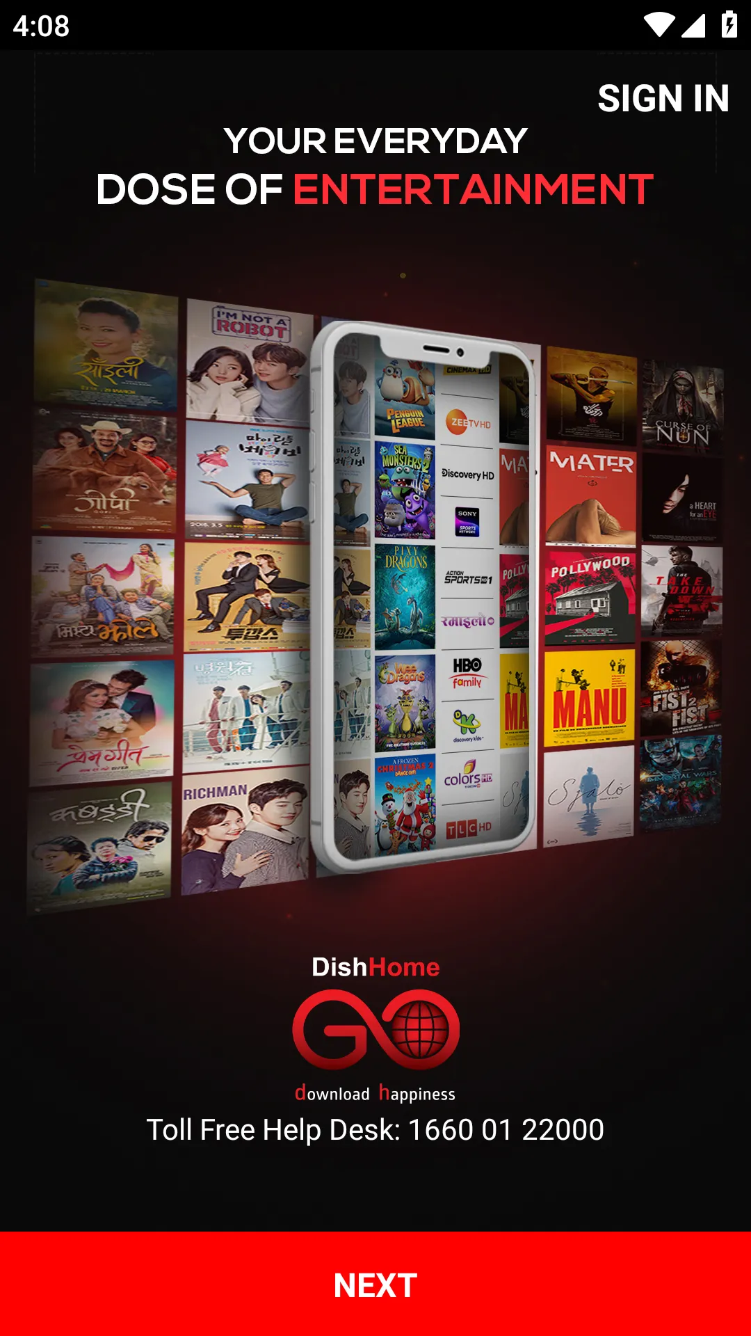 DishHome GO | Indus Appstore | Screenshot