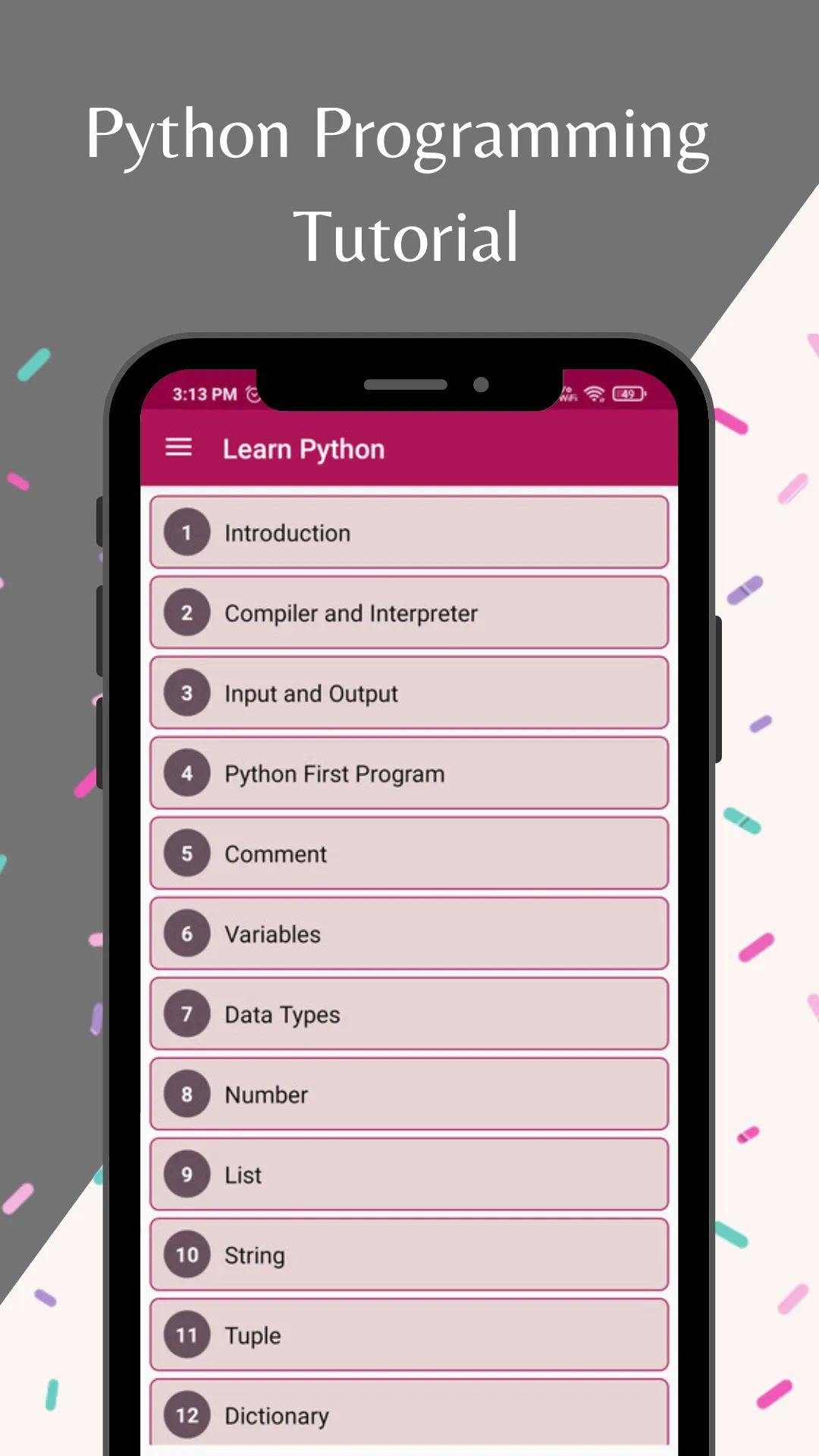 Learn Python | Indus Appstore | Screenshot