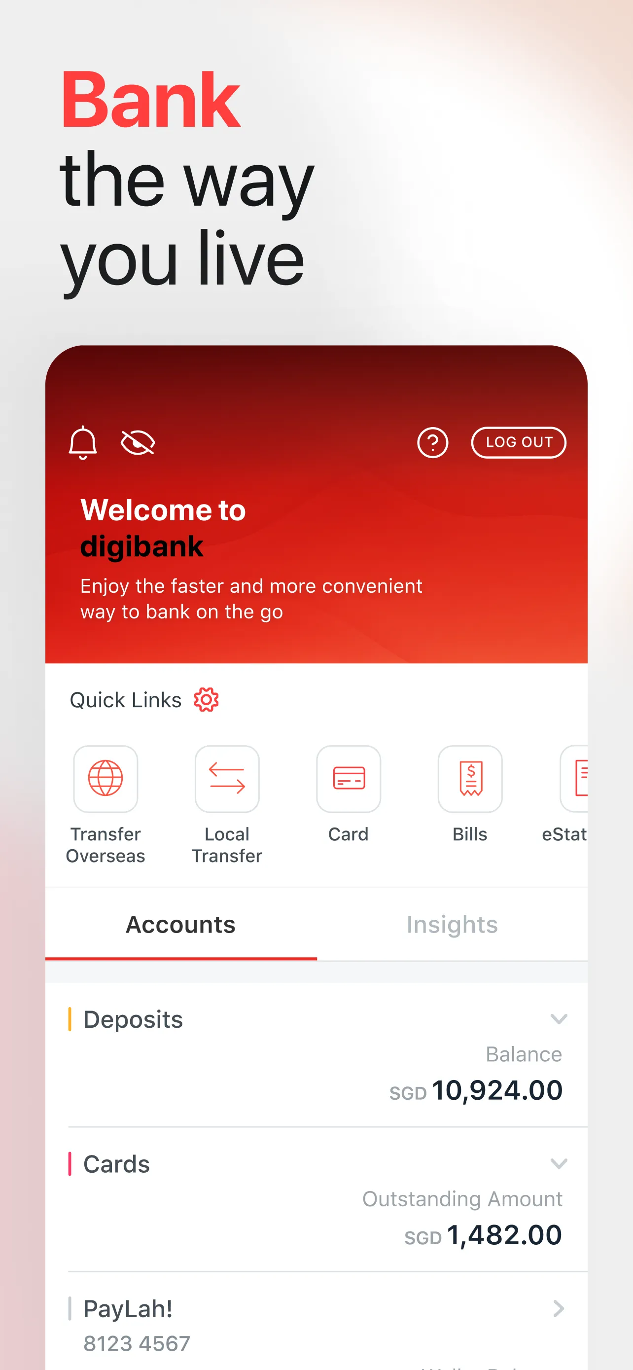 DBS digibank | Indus Appstore | Screenshot