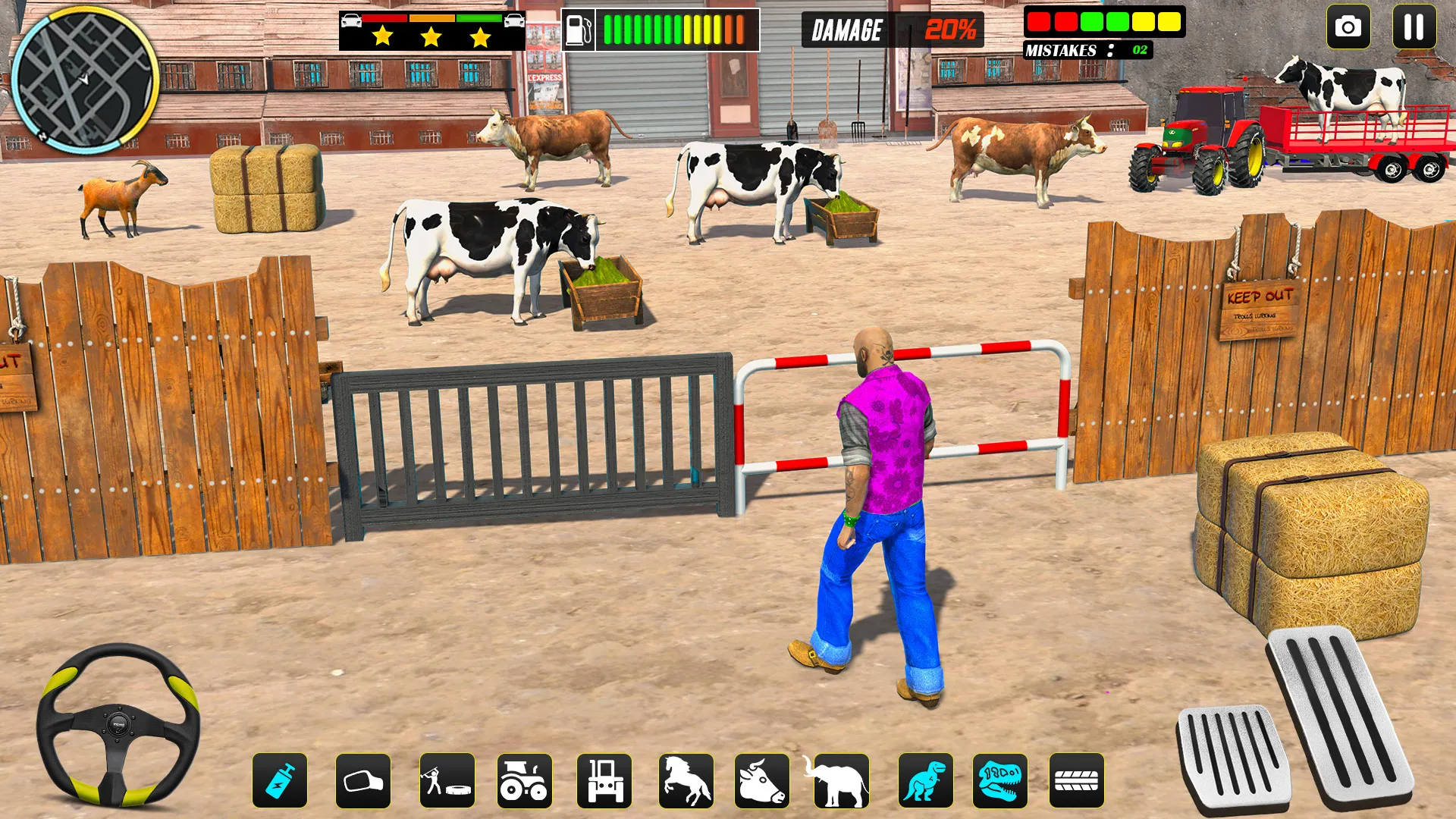 Farm Animals Transport Truck | Indus Appstore | Screenshot