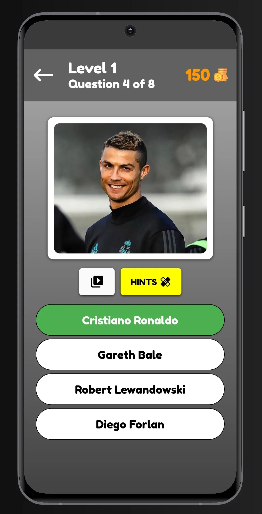 Football Quiz | Player Quiz | Indus Appstore | Screenshot