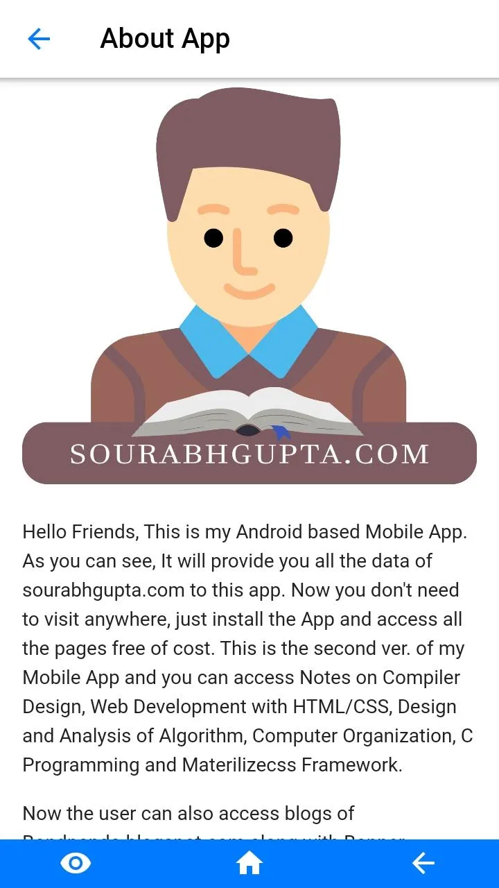 Sourabhgupta.com | Indus Appstore | Screenshot