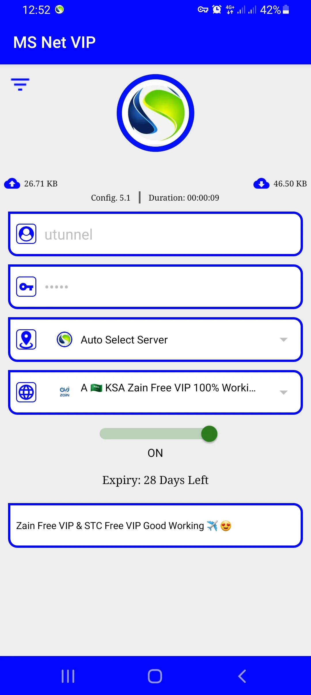 MS Net VIP - Unlimited VPN | Indus Appstore | Screenshot