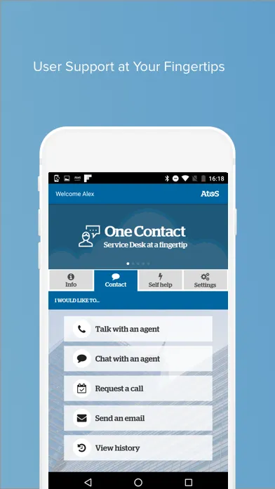 Atos OneContact | Indus Appstore | Screenshot