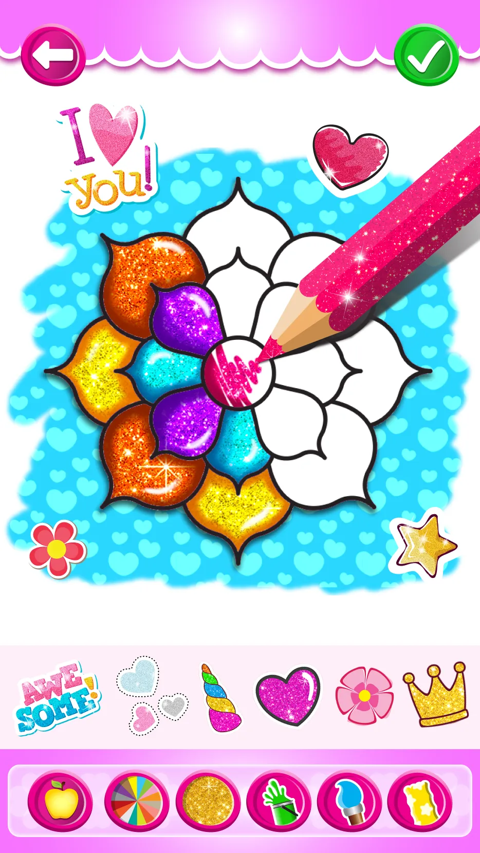 Rainbow Flower Coloring and Dr | Indus Appstore | Screenshot