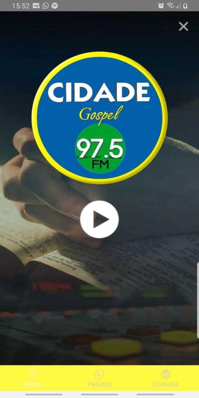 Cidade Gospel 97.5 FM | Indus Appstore | Screenshot