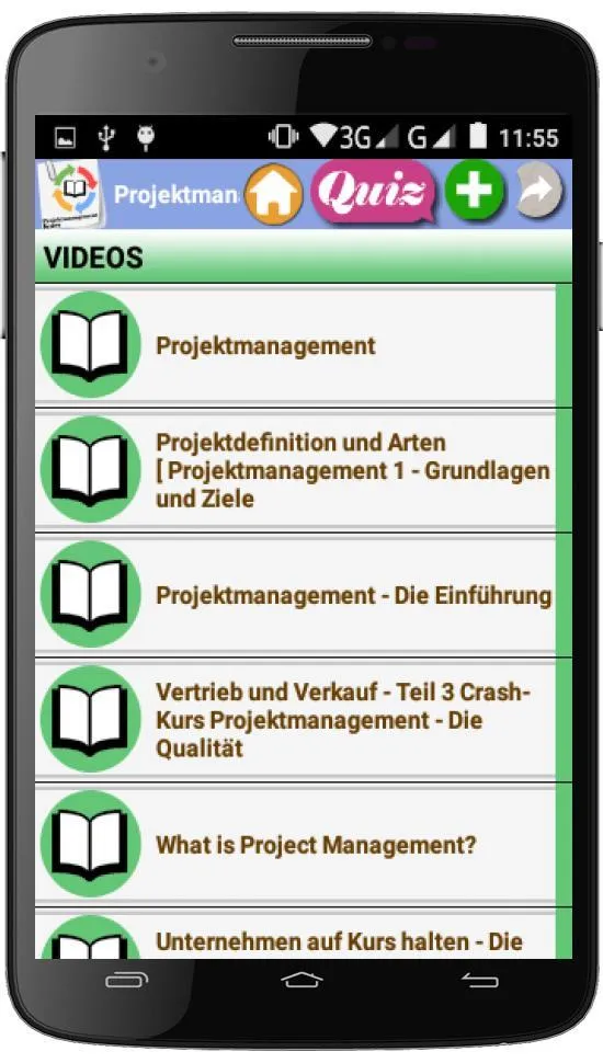 Projektmanagement-Kurs | Indus Appstore | Screenshot