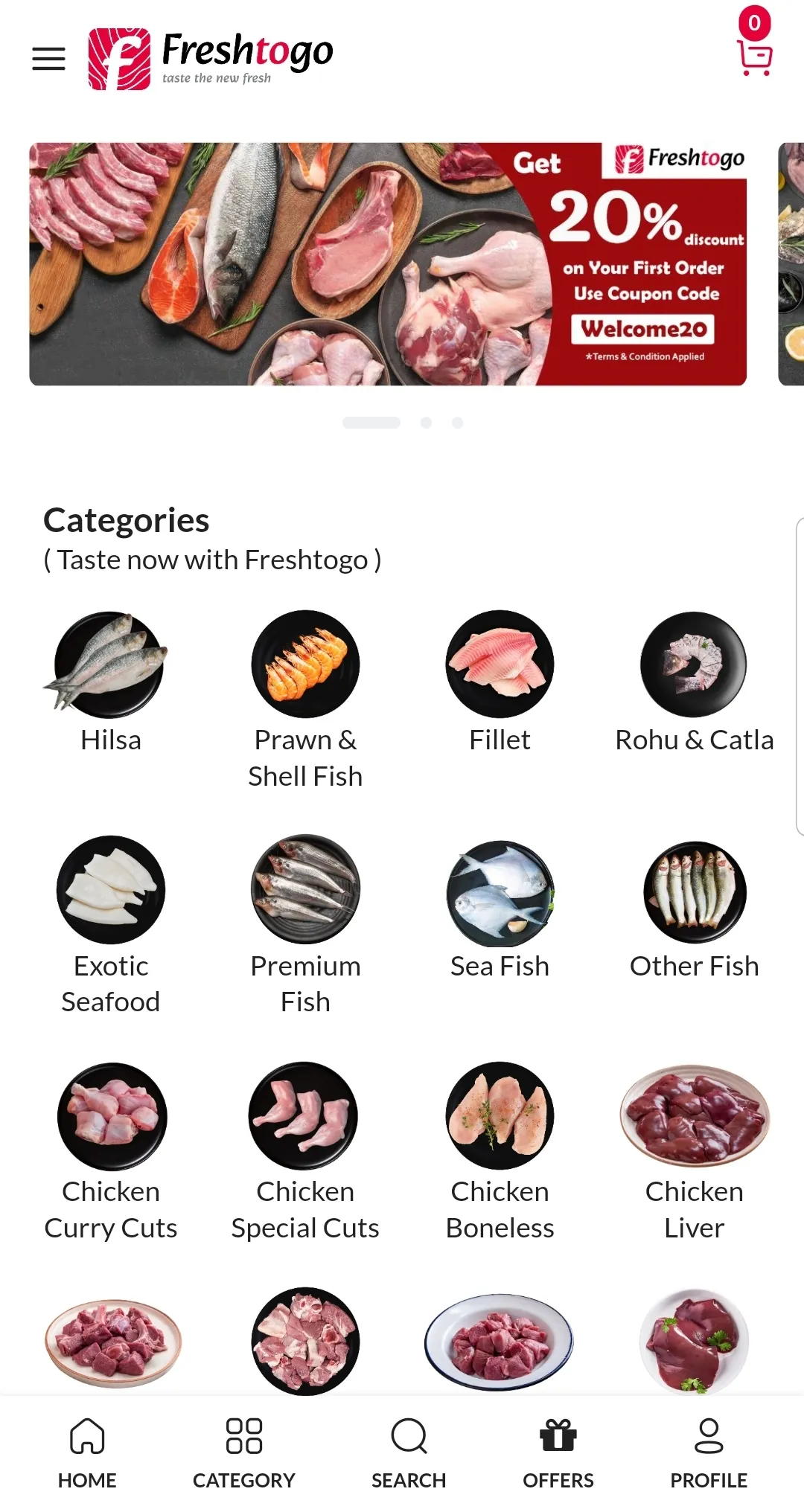 Freshtogo - Fish & Meat | Indus Appstore | Screenshot