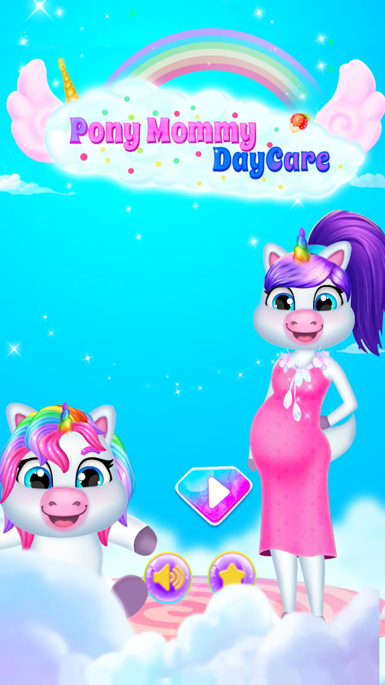 Unicorn Mommy Babysitter Game | Indus Appstore | Screenshot