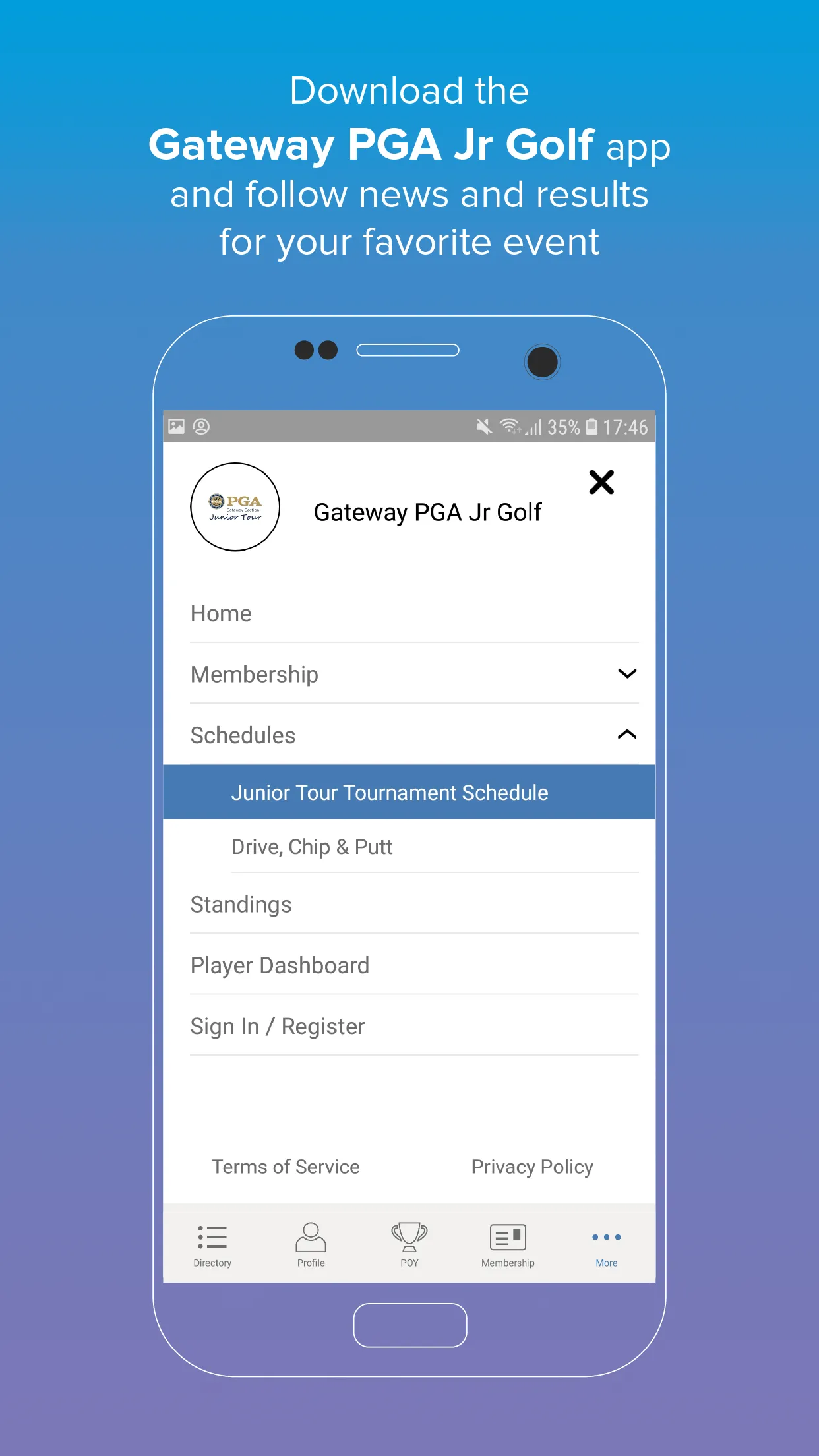 Gateway PGA Jr Golf | Indus Appstore | Screenshot