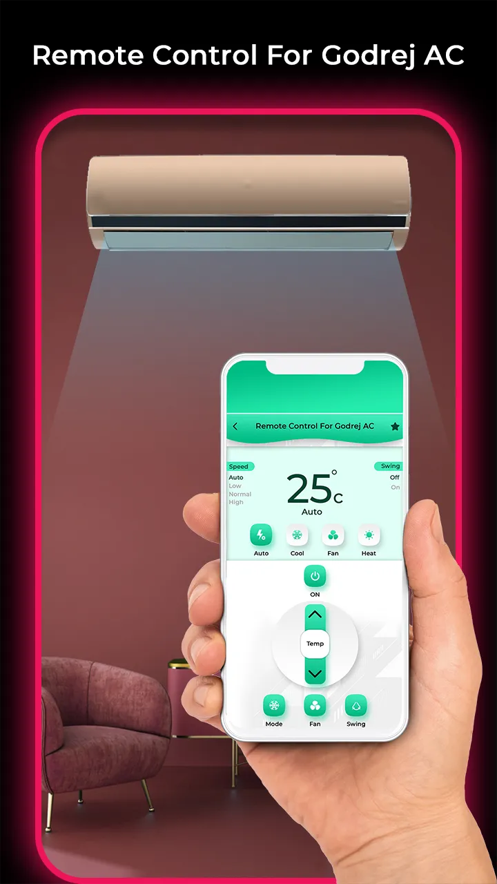 Remote Control For Godrej AC | Indus Appstore | Screenshot