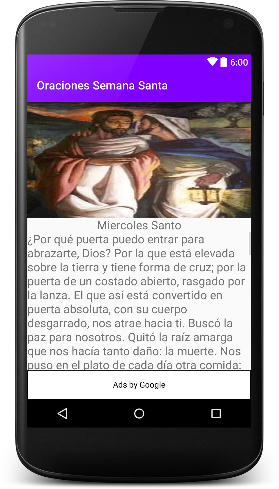 Oraciones Semana Santa | Indus Appstore | Screenshot