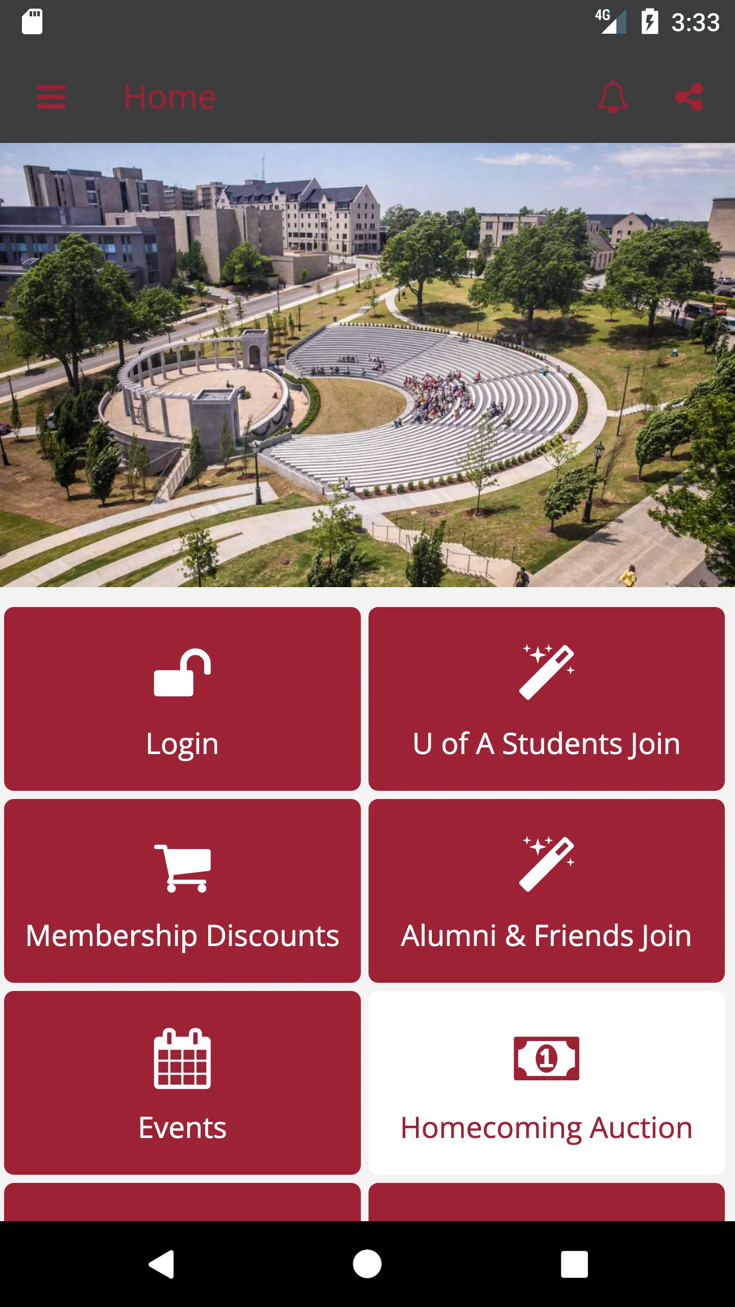 Arkansas Alumni | Indus Appstore | Screenshot