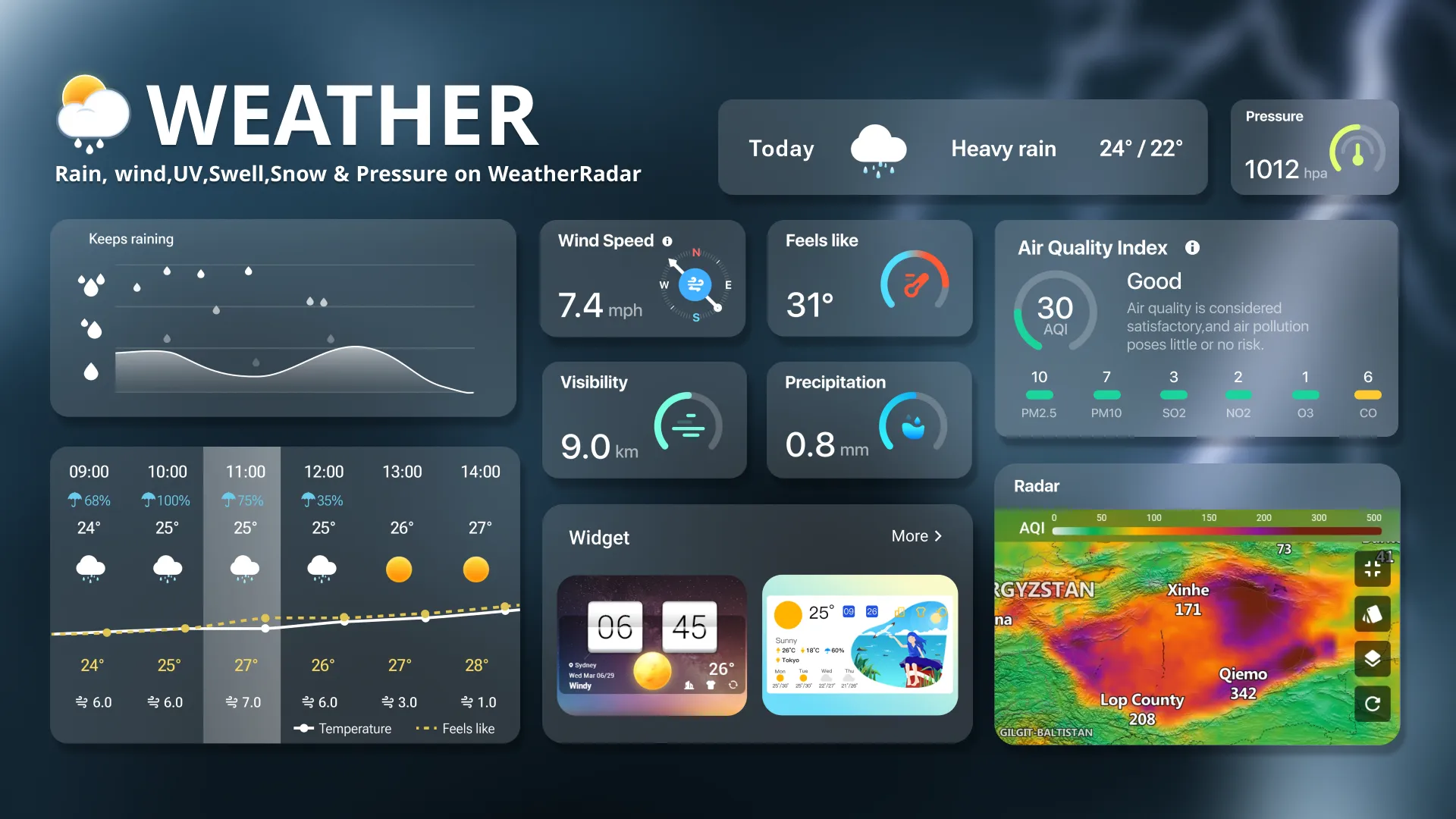 Weather Live | Indus Appstore | Screenshot