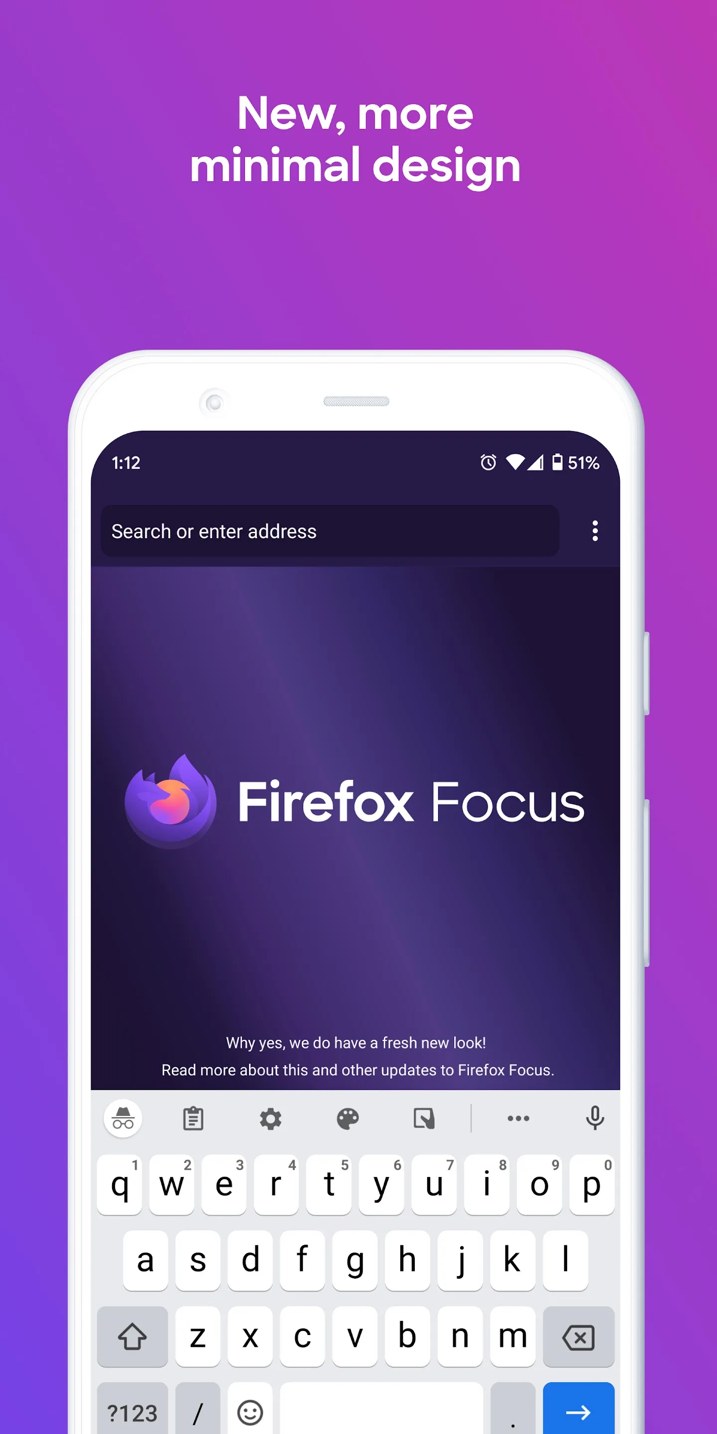 Firefox Focus: No Fuss Browser | Indus Appstore | Screenshot