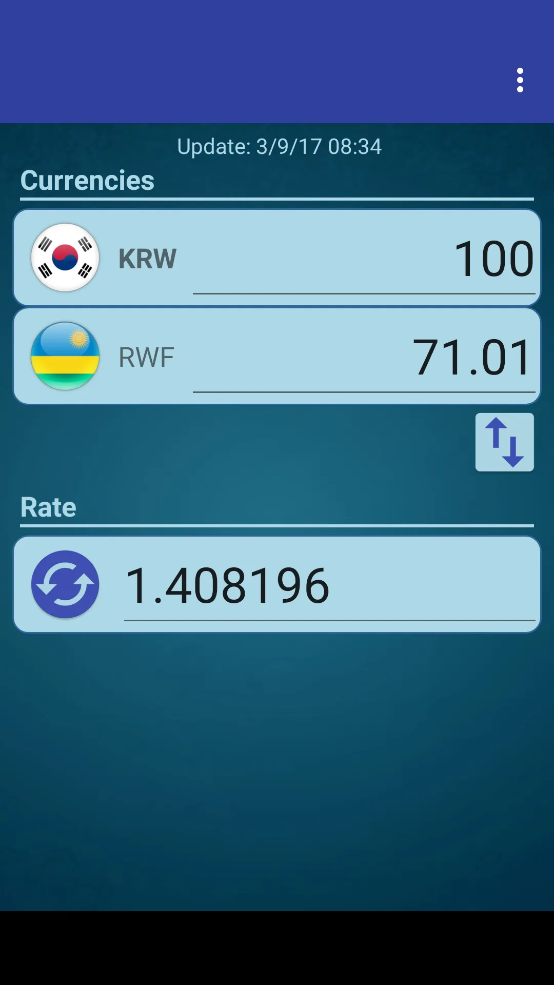 S Korea Won x Rwanda Franc | Indus Appstore | Screenshot