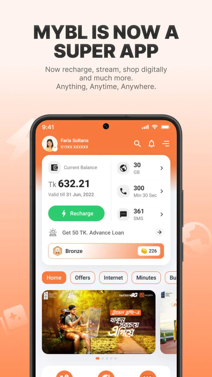 MyBL (My Banglalink) | Indus Appstore | Screenshot