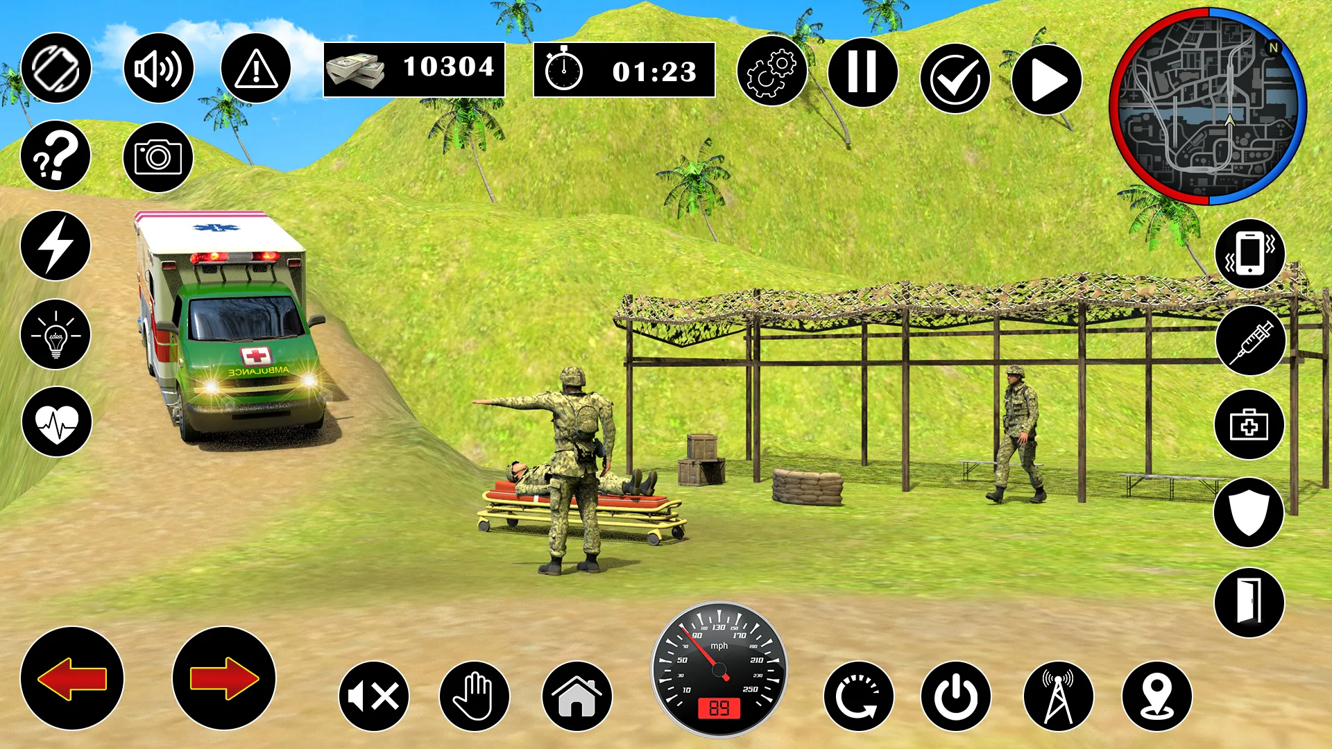 US Army Ambulance Game: Rescue | Indus Appstore | Screenshot