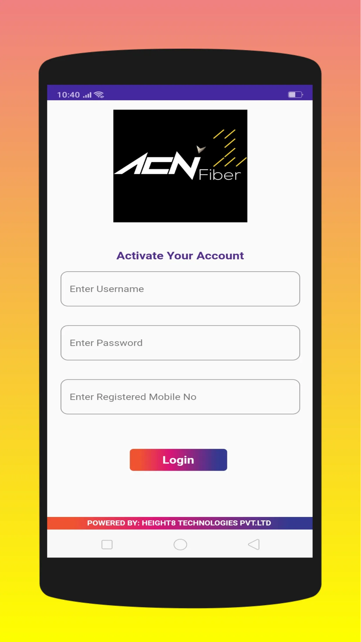 ACN Fiber | Indus Appstore | Screenshot