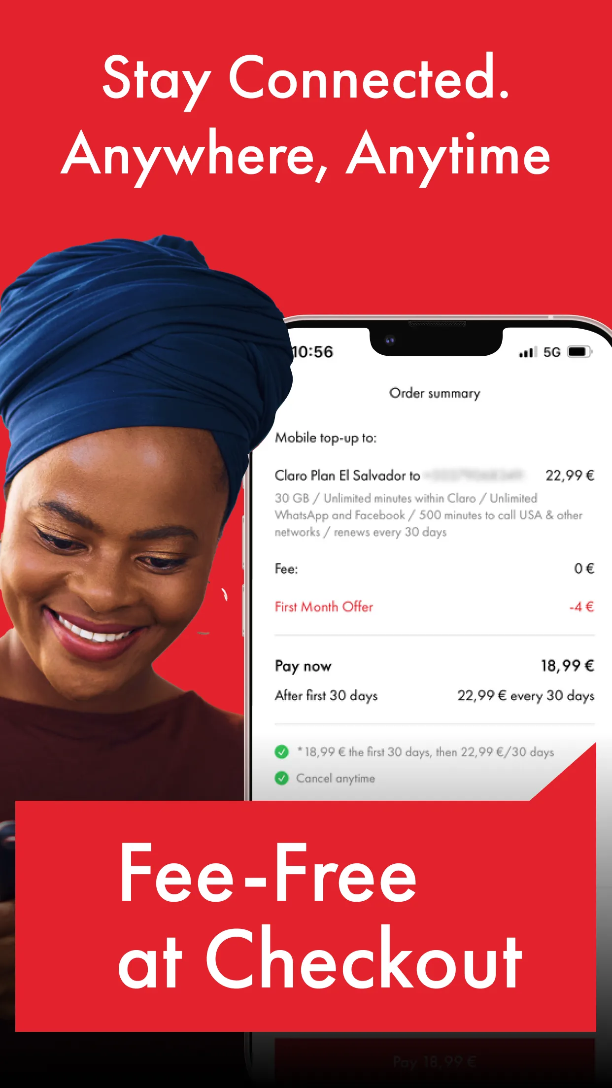 Rebtel: Recharges And Calls | Indus Appstore | Screenshot
