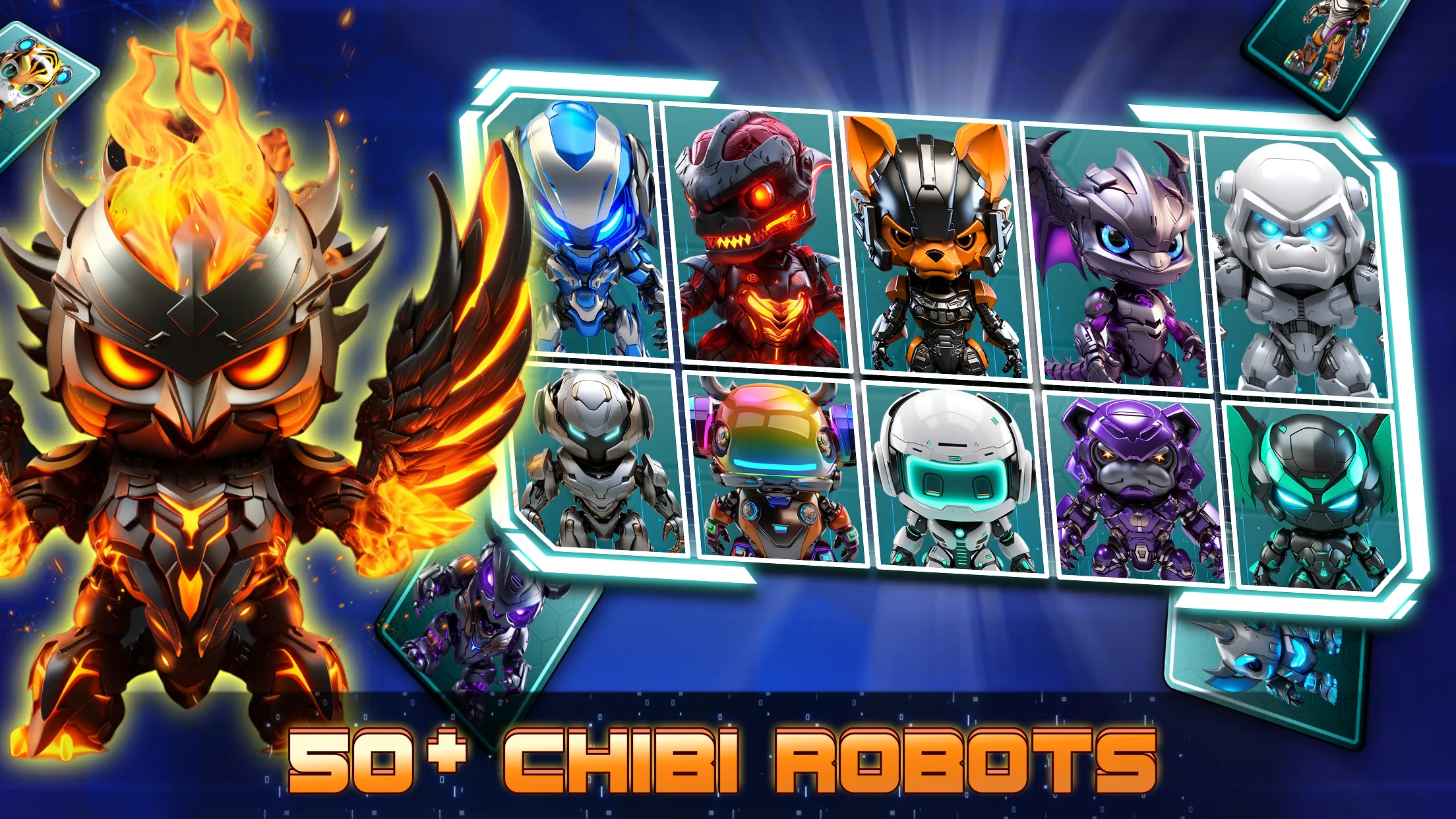 AI Chibi Robot Battle | Indus Appstore | Screenshot