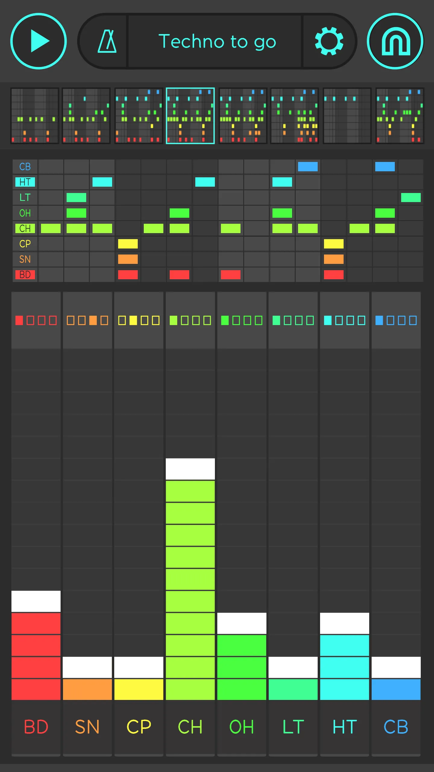 SNAP - Drum Machine by Reactab | Indus Appstore | Screenshot