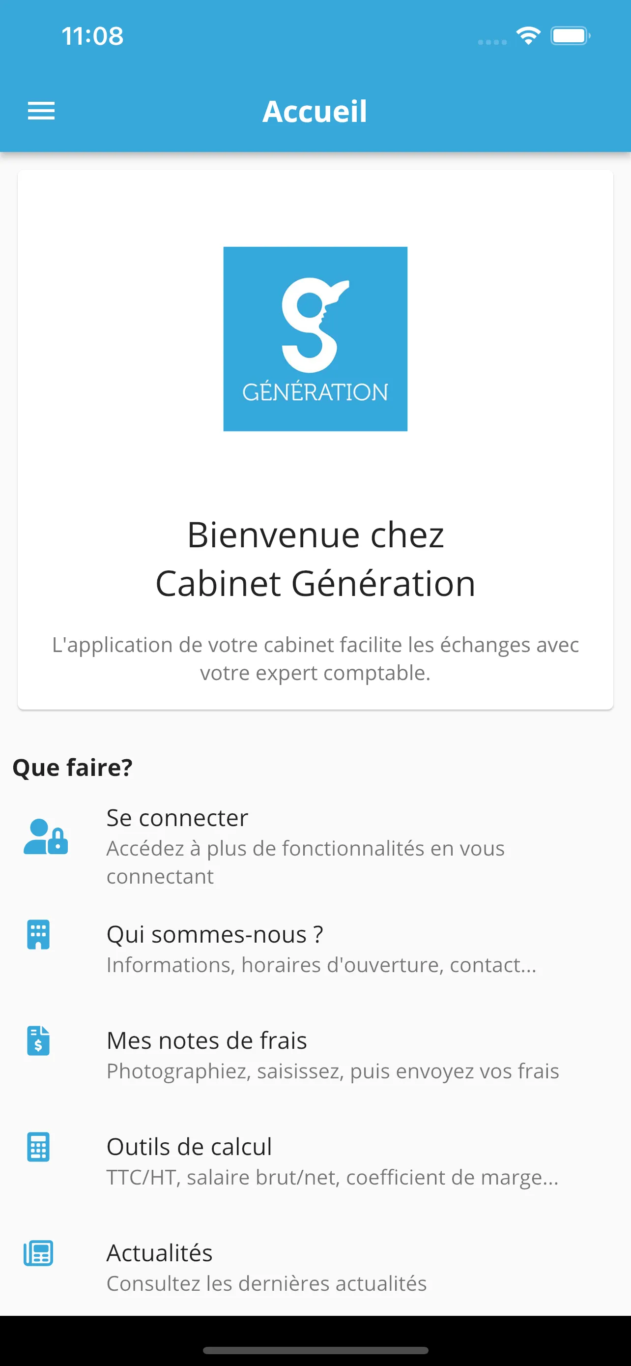 Cabinet Génération | Indus Appstore | Screenshot