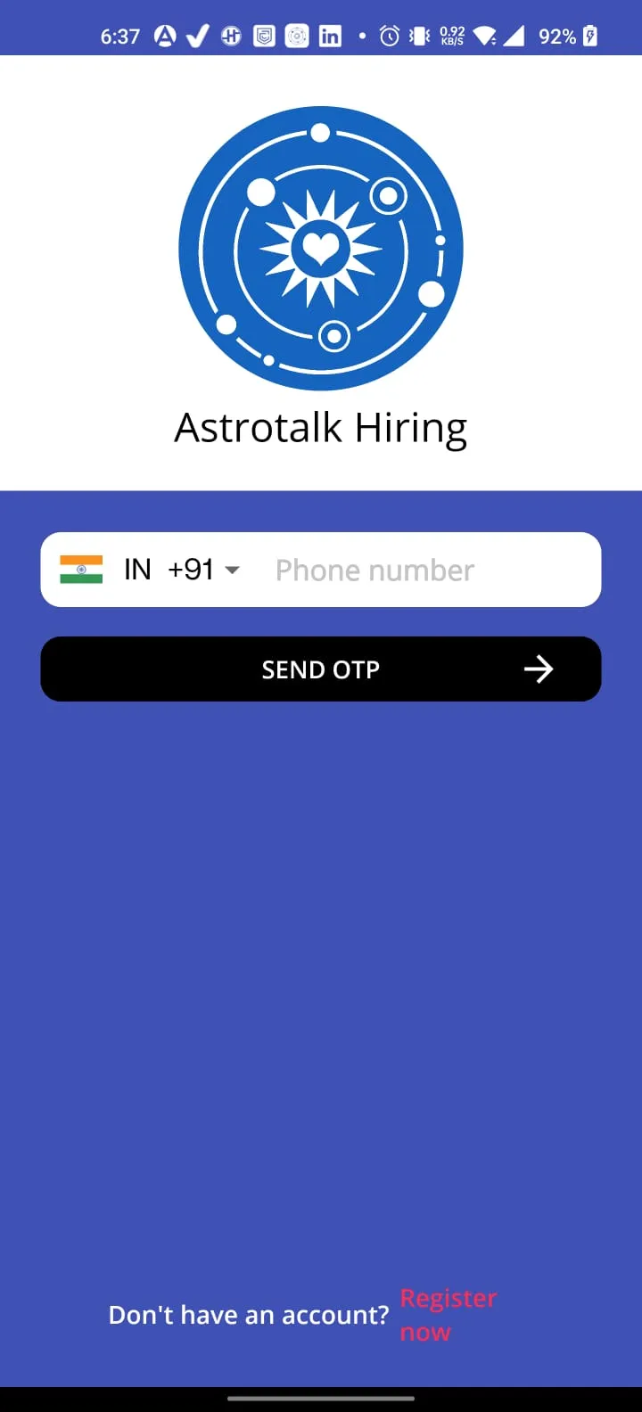 Astrotalk Hiring | Indus Appstore | Screenshot