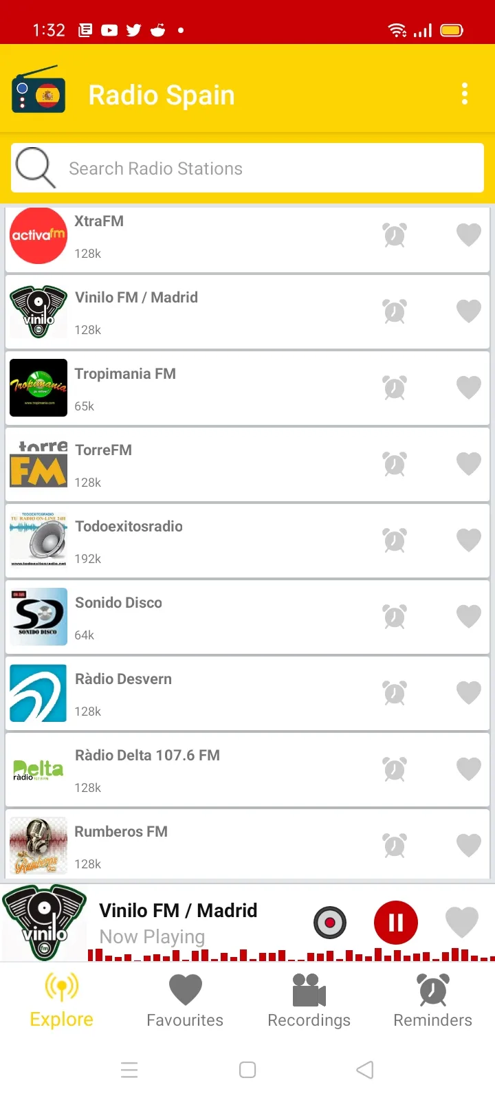 Radio Spain : FM Streaming | Indus Appstore | Screenshot