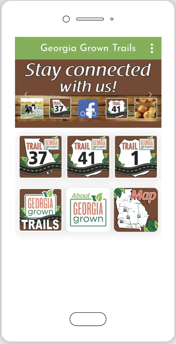 Georgia Grown Trails | Indus Appstore | Screenshot