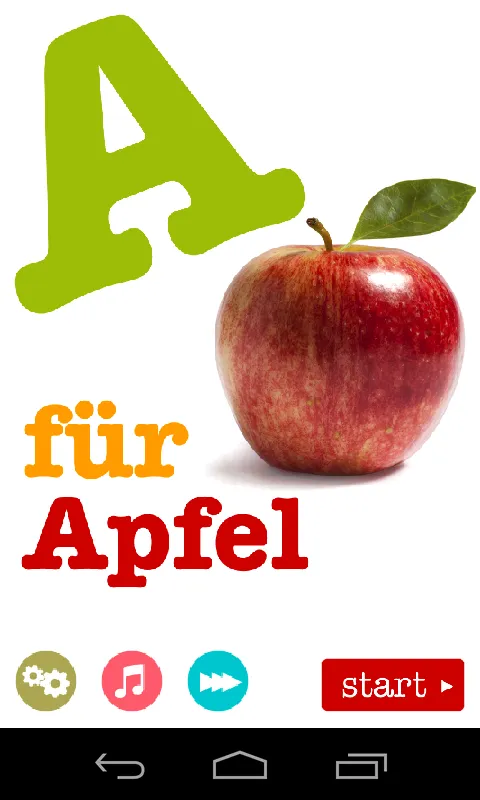 A für Apfel | Indus Appstore | Screenshot