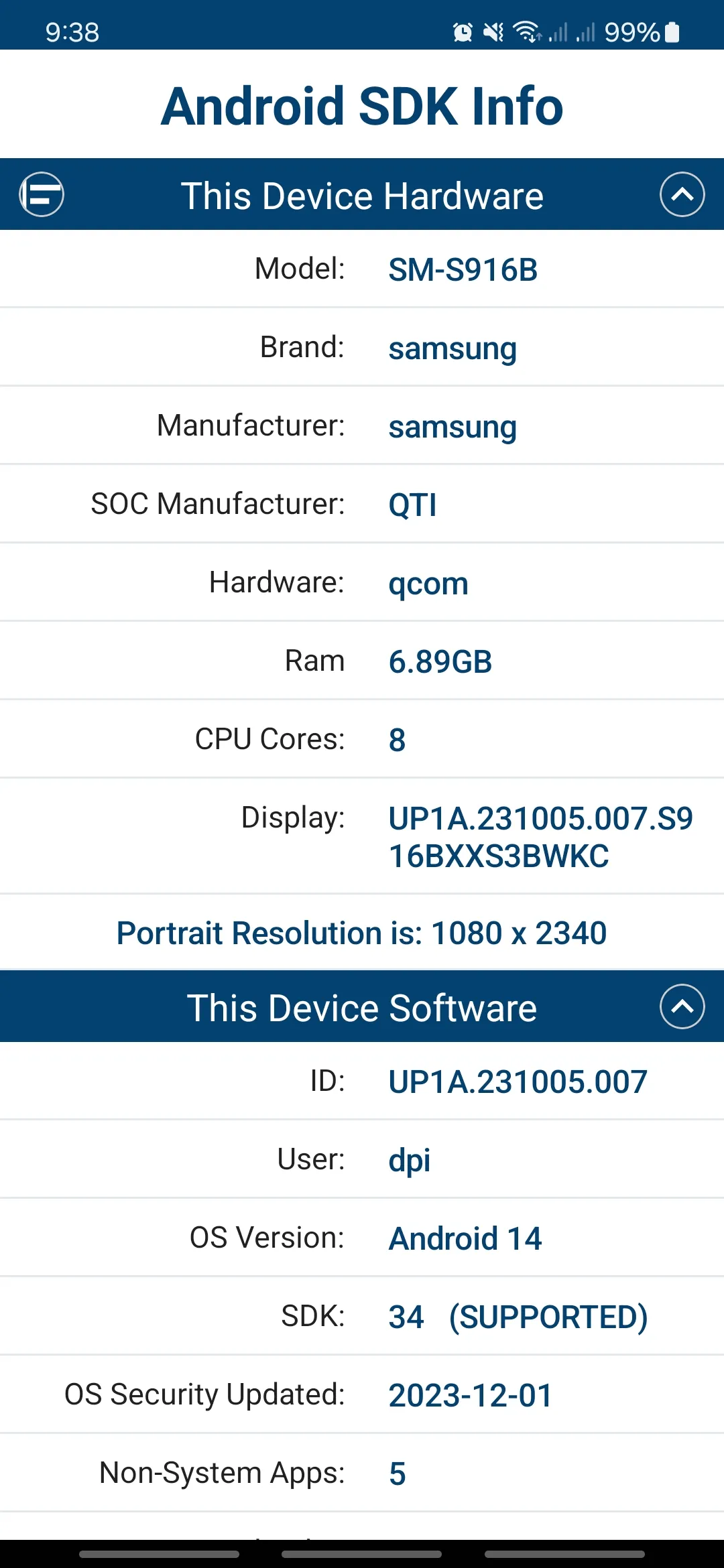 Android SDK Info | Indus Appstore | Screenshot