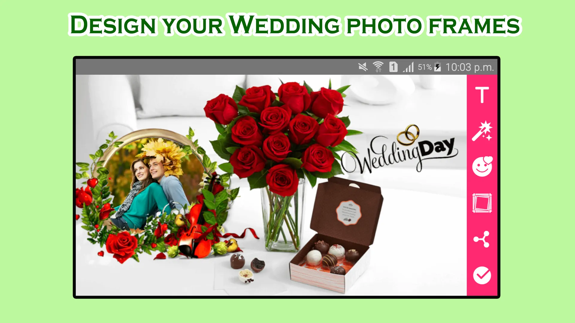 Wedding Photo Frames | Indus Appstore | Screenshot