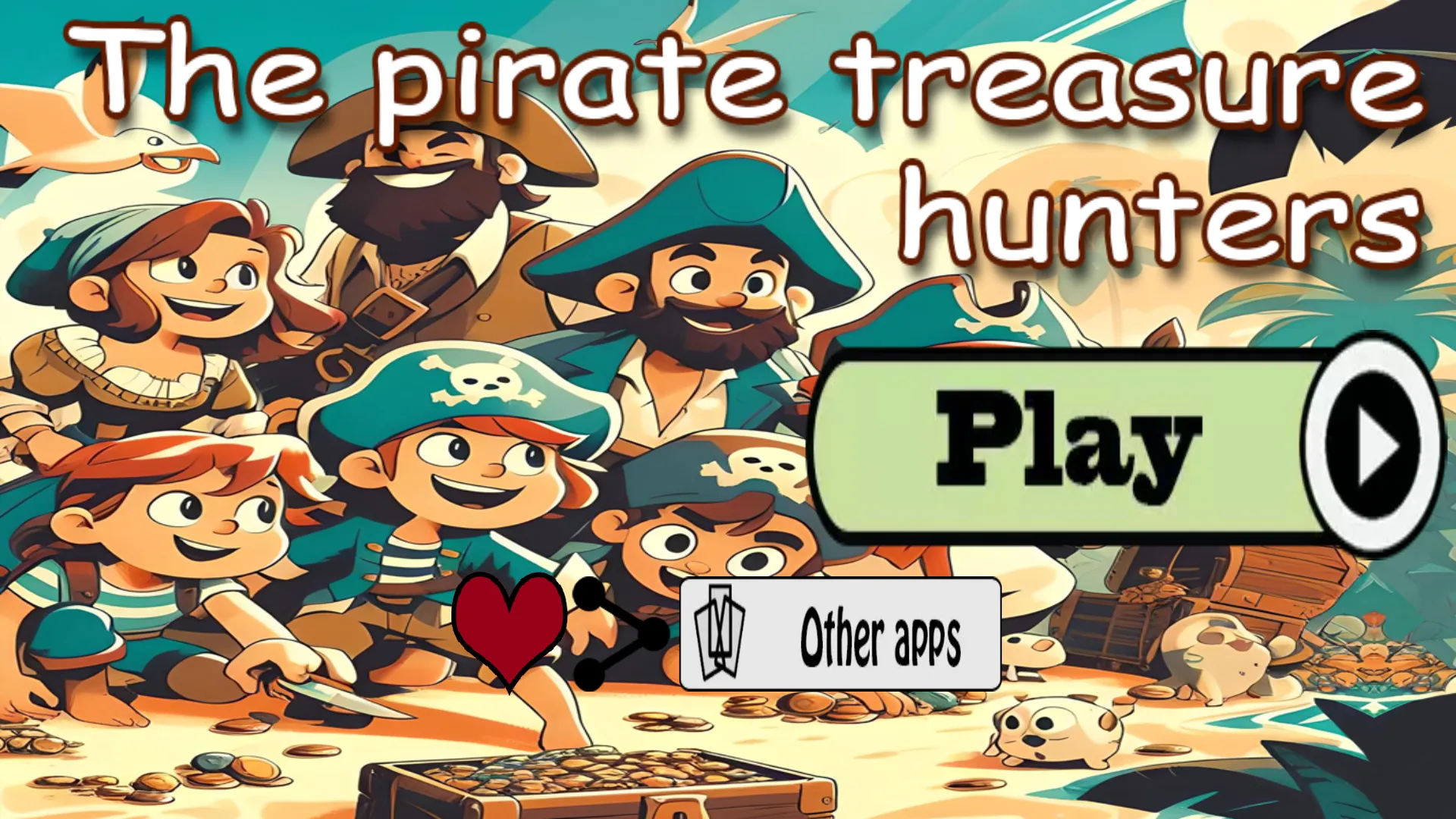 The pirate treasure hunters | Indus Appstore | Screenshot