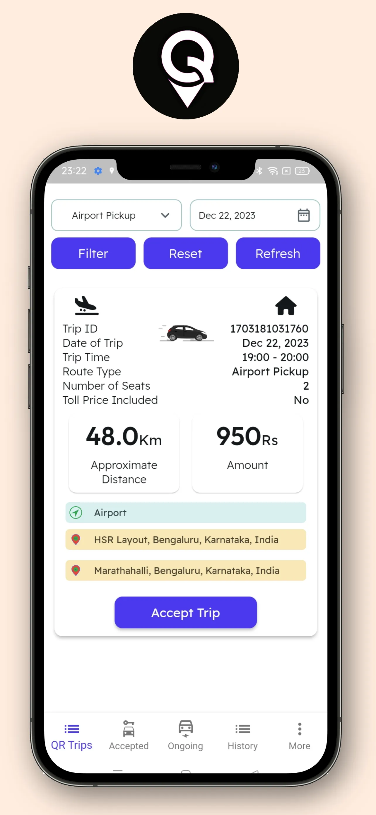 QuicReach Driver -Drive & Earn | Indus Appstore | Screenshot