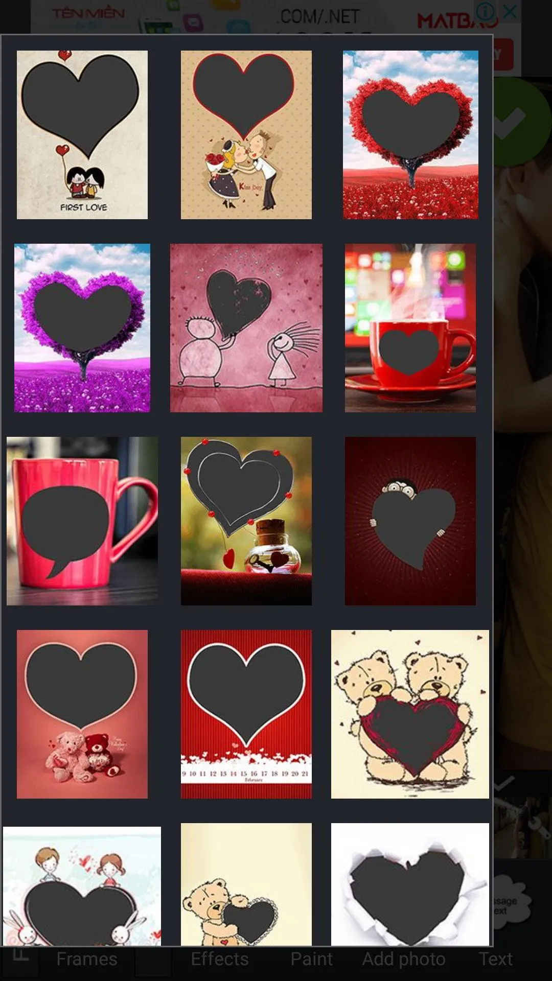 Love Photo Frames | Indus Appstore | Screenshot