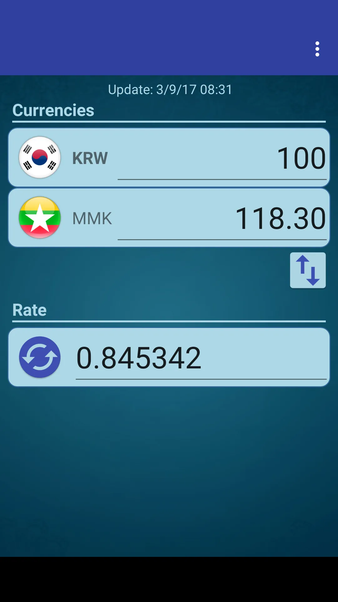 S Korea Won x Myanmar Kyat | Indus Appstore | Screenshot