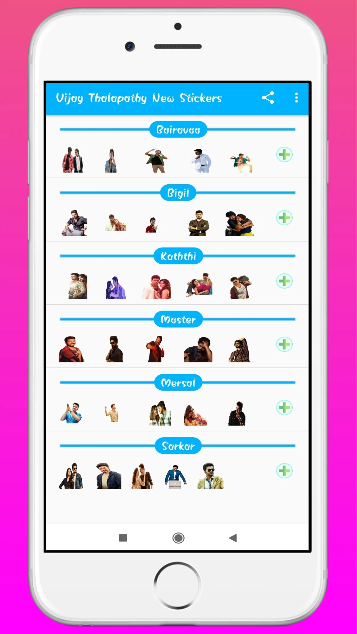 Vijay Thalapathy Stickers | Indus Appstore | Screenshot