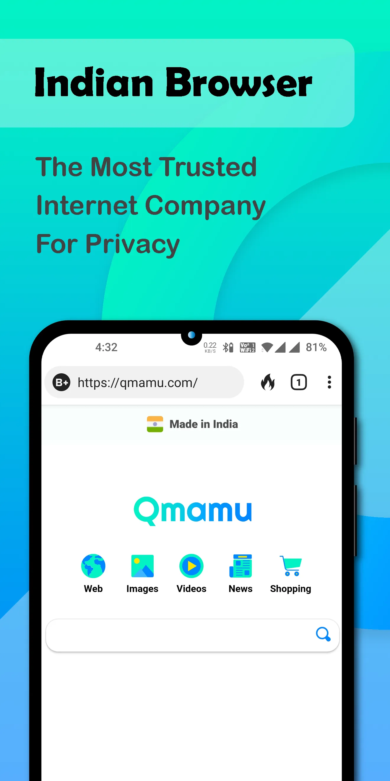 Qmamu Browser & Search Engine | Indus Appstore | Screenshot