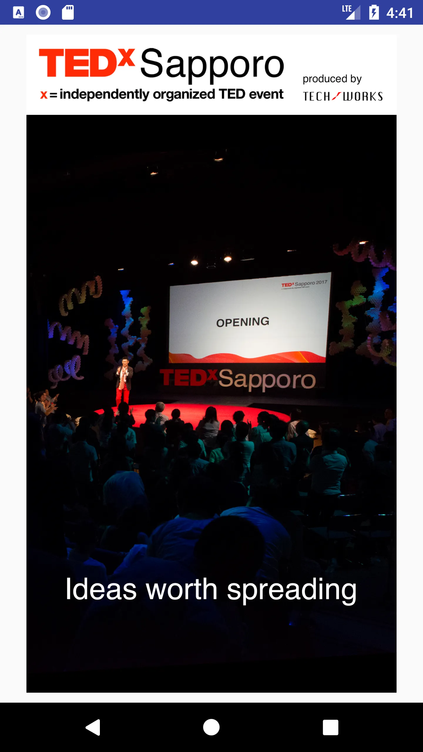 TEDxSapporo | Indus Appstore | Screenshot