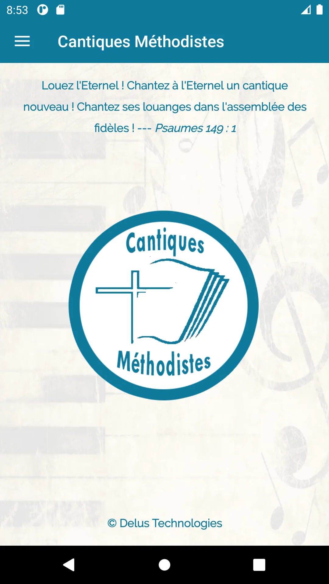 Cantiques Méthodistes | Indus Appstore | Screenshot